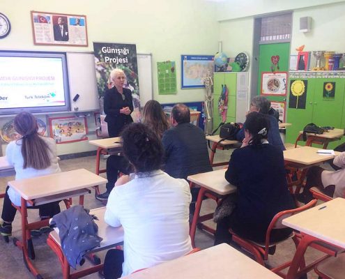 "Okulumda Günışığı" Eğitim seminerleri, Semiha Şakir İlkokulu - İstanbul - 2018