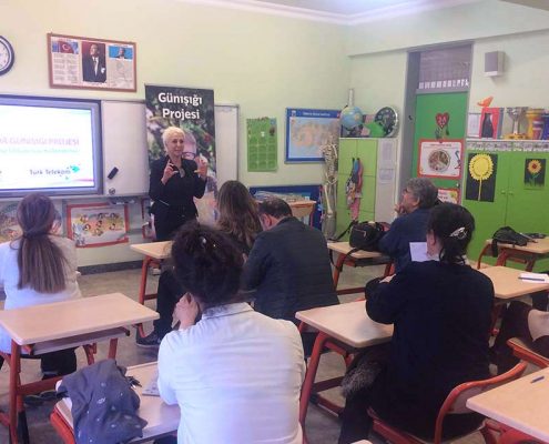 "Okulumda Günışığı" Eğitim seminerleri, Semiha Şakir İlkokulu - İstanbul - 2018