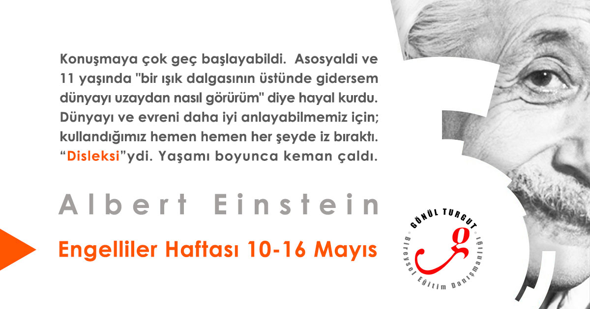 Einstein / Engelliler Haftası 10-16 Mayıs