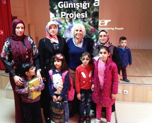 Gönül Turgut Bireysel Eğitim Danışmanlığı "Günışığı Projesi" ile Kayseri, Emel Tarman Görme Engelliler Okulu'nda. 2018