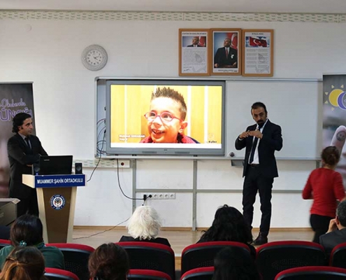 Az Gören Eğitimi İşlevsel Görme Çalışmaları - Muammer Şahin Ortaokulu. Altındağ - Ankara 2018