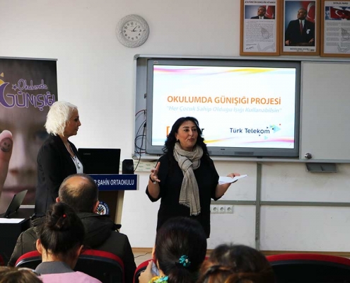 Az Gören Eğitimi İşlevsel Görme Çalışmaları - Muammer Şahin Ortaokulu. Altındağ - Ankara 2018